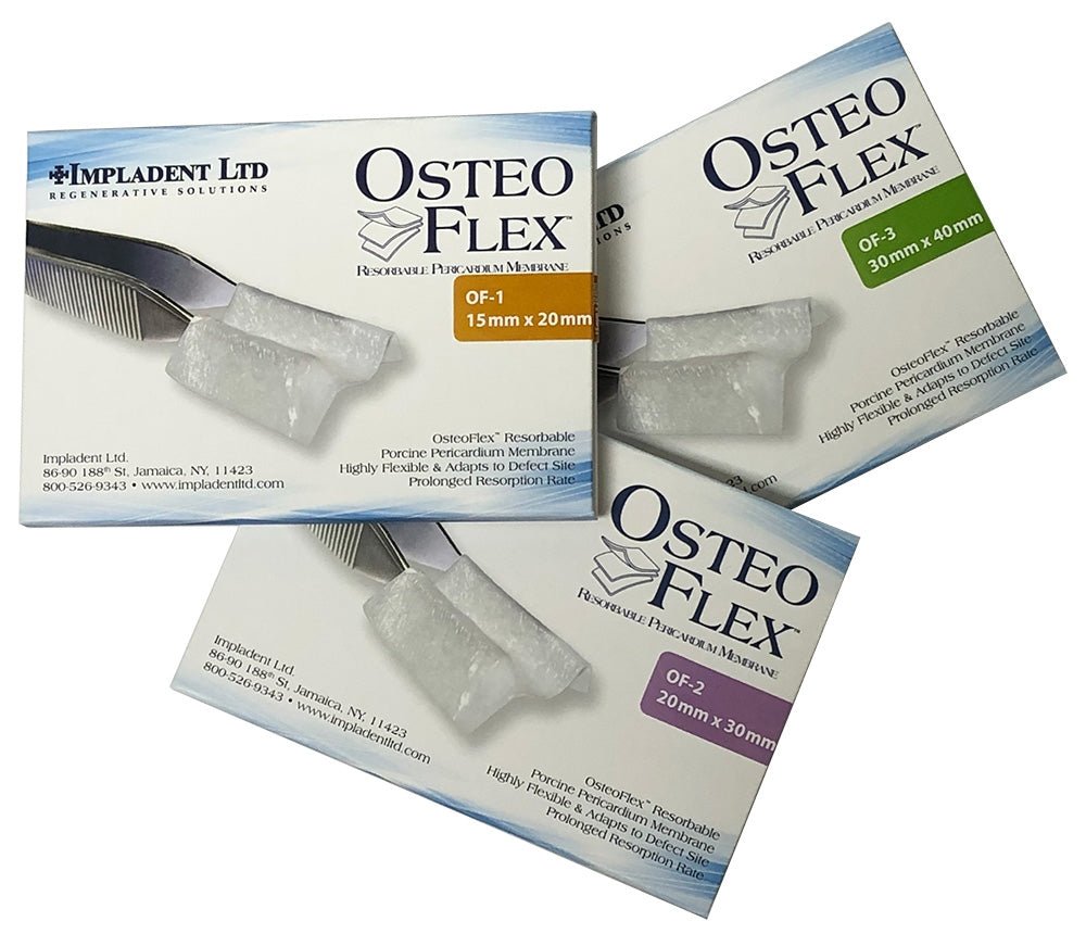 OsteoFlex Pericardium Resorbable Long Lasting Membrane - Impladent - GoldenDent